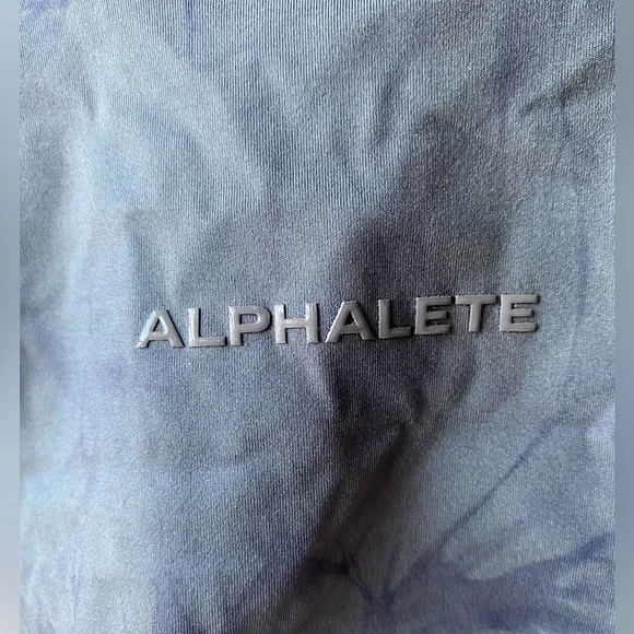 Alphalete Crop Top Tank in Storm Grey ~ Large - Picture 5 of 7